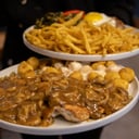 Foto de Pollo al Champignon  c / Guarniciòn