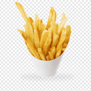 Foto de papas francesa