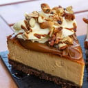 Foto de Porción de Cheesecake de Dulce de Leche