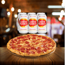 Foto de 6 CERVEZA CARTA BLANCA + PIZZA DE PEPERONI