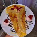 Foto de Crepa con leche condensada