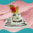 Foto de Brownie con helado