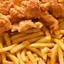 Foto de POLLO CRISPY CON PAPAS FRITAS
