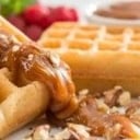 Foto de Waffles con dulce de leche