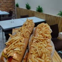 Foto de pancho con papas