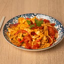 Foto de Fideos de huevo con tomate
