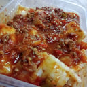 Foto de Ravioles con bolognesa