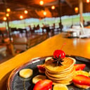 Foto de Panqueques de avena y maracuyá