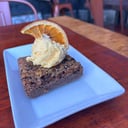 Foto de Brownie de chocolate.