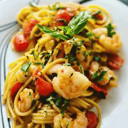 Foto de Pasta con camores y tomates