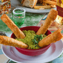 Foto de Flautas con Guacamole