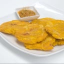 Foto de Porción de patacónes con hogao 