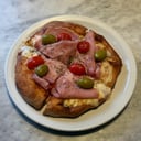 Foto de Pizza estilo napolitano individual napolitana con jamón