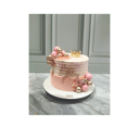 Foto de Torta cilindro Rosada 