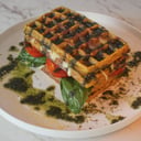 Foto de Waffle Caprese