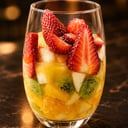Foto de AGRUMI CON GELATO - frutas frescas cítricas con helado de crema
