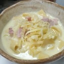 Foto de •	Fetuccinis Caseros con salsa Alfredo o Bolognesa