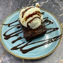 Foto de Brownie con Helado 