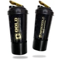 Foto de Shaker Gold Negro con compartimiento