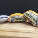 Foto de Zen burger c/ salsa de soja