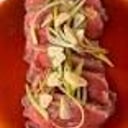 Foto de Tataki de Vaca madura con chimichurri japonés