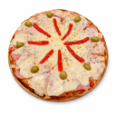 Foto de Pizza Especial Jamón Morrón