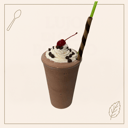 Foto de Malteada de chocolate / fresa