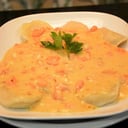 Foto de Ravioles de pollo y verdura