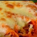 Foto de enchiladas suizas rellenas de pollo