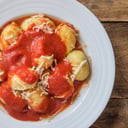 Foto de Ñoquis rellenos de Jamón y mozzarella
