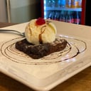 Foto de Brownie con helado