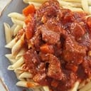 Foto de PASTA CON CARNE GUISADO