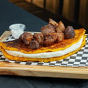 Foto de Cachapa de Queso Y Cochino Frito