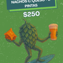 Foto de MIERCOLES + NACHOS C/ QUESO + 2 PINTAS REGULARES