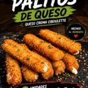 Foto de PALITOS DE QUESO CREMA CIBOULETTE (8 UNIDADES)