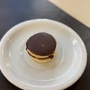 Foto de Alfajor de vainilla con chocolate 