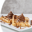 Foto de Waffle con Dulce de Leche