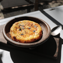 Foto de Provoleta de campo al horno de barro