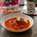 Foto de Trozos de pernil de cerdo.