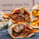 Foto de Carne cortada a cuchillo