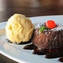 Foto de Volcan de chocolate con helado