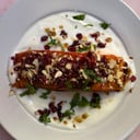 Foto de Salmon con costra de almendras