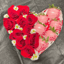 Foto de Combo Heart Duo: Red & Pink
