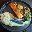 Foto de SALMON A LA PLANCHA