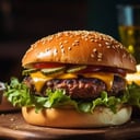 Foto de Hamburguesa completa