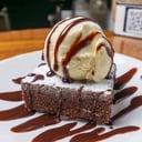 Foto de Brownie con Helado