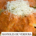 Foto de Ravioles De Verdura Con Salsa De Filetto