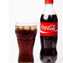 Foto de Coca cola y zero botella vidrio