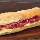Foto de Sandwich de salame y queso de pan francés
