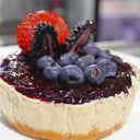 Foto de MOUSSE DE QUESO CON FRUTOS ROJOS